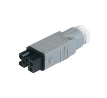HIRSCHMANN  931691106   STAK 5 grey; Cable Socket with strain relief, not assembled with additional contacts and gasket, 5 contacts + PE, female, PG11