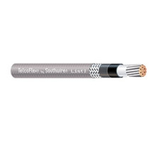 SOUTHWIRE COMPANY  56982601                 TelcoFlex III Central Office Power Cable, 4 AWG, Single Conductor, Class B Strand with Braid, LSZH, 600 Volts, Gray