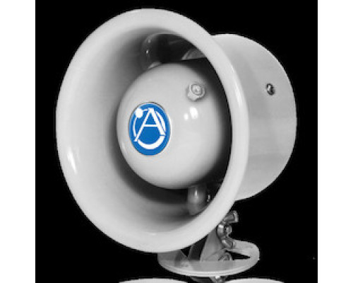 ATLASIED  WR-5AT                 Small Format Weather-resistant Horn Loudspeaker with 70.7V 7.5W Transformer