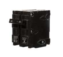 SIEMENS US2:Q250  Common Trip Type; Load Center Used On; 120/240 VAC Voltage Rating; Plug In Mounting; 10 kA Interrupting Rating; 50 amp at 40ºC Current Rating; 2 Pole s ; QP Model