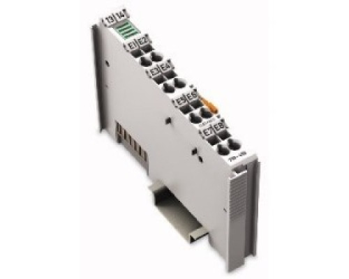 WAGO CORPORATION  750-430   8-CHANNEL DIGITAL INPUT MODULE DC 24 V 3,0 ms POSITIVE SWITCHING 1-CONDUCTOR-CONNECTION