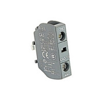 ABB  CA3-10   1 pole, 1 NO auxiliary contact block with screw terminals for AS09 through AS16 and ASL09 through ASL16 contactors and NS and NSL control relays