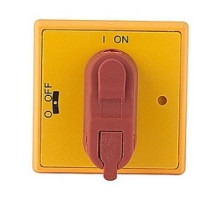 ABB  OHYS3AH1   Red and yellow selector snap on selector handle for door mounted switches with protection according to NEMA 1 and IP54