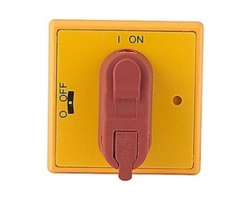 ABB  OHYS3AH1   Red and yellow selector snap on selector handle for door mounted switches with protection according to NEMA 1 and IP54
