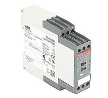 ABB 1SVR730110R3300  Timer with adjustable time delays from 0.05 sec. to 300 hrs. in 10 ranges, and 24-48 V DC or 24-240V AC rated control supply voltage, control input with volt-free triggering and 2 SPDT c/o output contacts