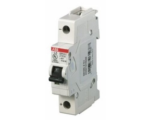 ABB  S201UDC-Z40   Mini circuit breaker S200UDC UL489, 1 pole DC Z trip, 40 amp