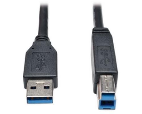 TRIPP LITE U322-010-BK         USB 3.0 SuperSpeed Device Cable AB M/M Black, 10-ft.
