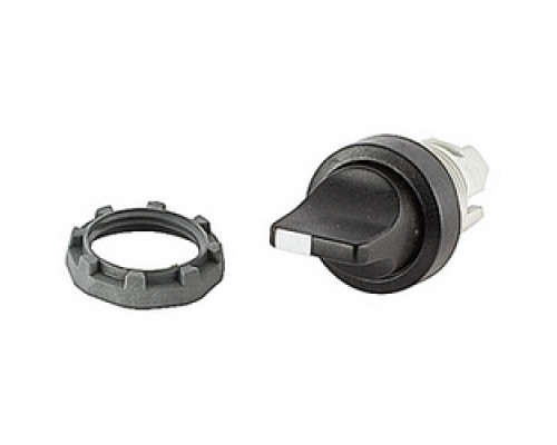 ABB  M3SSC3-10B   3 Position selector switch with short black handle with operation from center position; A to B maintained and C to B momentary