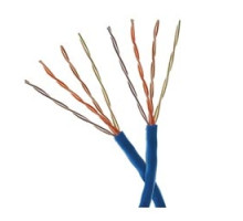 BELDEN  1700A 0041000                 24-4P UTP-CM SOL BC CAT5E, PO/PVC YELLOW 1000FT REEL, BONDED-PAIR