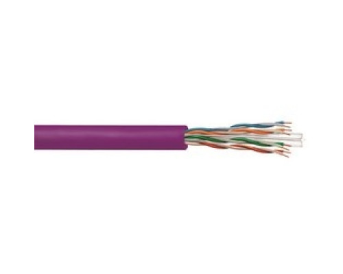 COMMSCOPE UNIPRISE SOLUTIONS UN884027504/10 CS37R VLT C6 4/23 U/UTP RL 1KFT  CS37R ETL Verified Category 6 U/UTP Cable, non-plenum, violet jacket, 4 pair count, 1000 ft 305 m length, reel