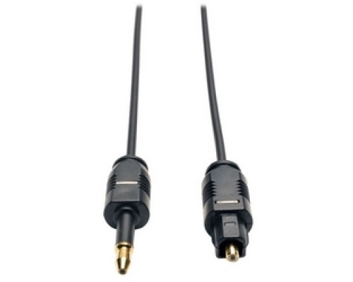 TRIPP LITE A104-02M         Ultra Thin Toslink to Mini Toslink Digital Optical SPDIF Audio Cable, 2M 6.6-ft.