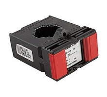 ABB  1SVR450116R5000   Plug-in current transformer with 50 amp rated primary current, 5 amp secondary current with a burden class of 1 VA / 1