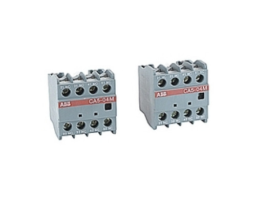 ABB  CA5-04M   4-N/C, Top Mount Auxiliary Contact Block