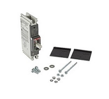 ABB  A1A080TW-1   1 pole, 80 amps rated at 240V AC and 125V DC, fixed trip point molded case circuit breaker, with a thermal magnetic trip device and 10kA at 240V AC and 5kA at 125V DC interrupt current rating