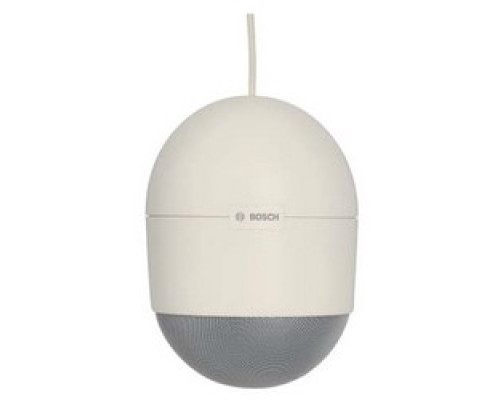 BOSCH SECURITY SYSTEMS  LS1-UC20E-1                 Communications System Pendant Sphere Loudspeaker, Screw Terminal Connector, 100 Volt, 30 Watt, 80 to 20 KiloHz, 500 Ohm, 7.3