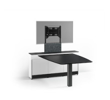 SALAMANDER DESIGNS  UB/D1/338AM1/GW/SBK                 Unifi Huddle 3-5 Person Table Solution with Single Display Mount