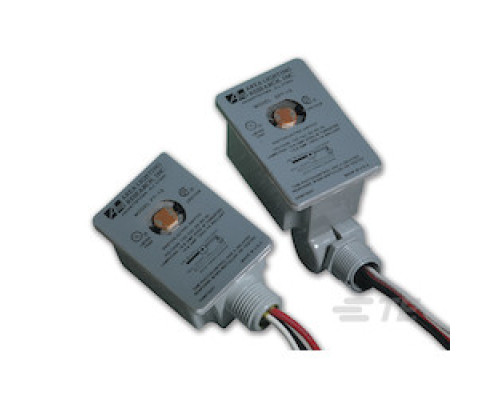 TE-ENERGY 476512-000 ALR-PT-15  Street Lighting Photo Control, PT Series, Thermal, Commercial/Industrial, LED Compatible, 105 - 130 VAC, Load Rating Ballast : 11900 Va, Load Rating Tungsten : 2000 W, Gray
