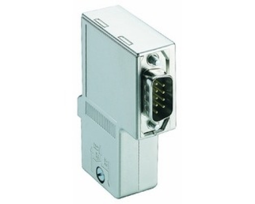 LUMBERG AUTOMATION  900000841  976 PMC 501   Field attachable connector, SUBD male connector for Profibus, switch-on terminating resistor, 9 poles, assembling with screw terminals