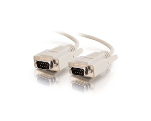 C2G  CG25219  25219                 1 ft. DB9 M/M All Lines Extension Cable-Beige