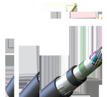 CORNING 006EUL-T4601D2N  Industrial LSZH Tray-Rated, Loose Tube, Gel-Free, Double-Jacket Cable6 F, Single-mode OS2