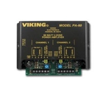 VIKING ELECTRONICS  PA-60                 60 Watt Compact Two Zone Amplifier