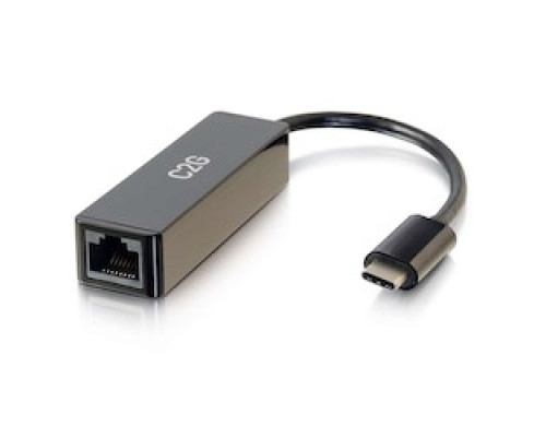 C2G  CG29826  29826                 C2G USB-C to Enternet Network Adapter Converter - Type C Male/USB 3.0 to RJ45 - Black