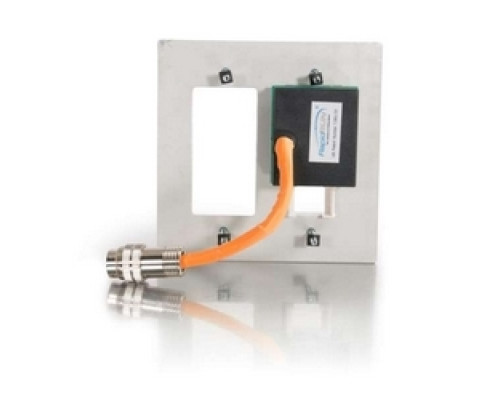 C2G  CG60080  CG60080                 Multi-Format Wallplate, 2-Gang, HD15 Integrated VGA/3.5 MM/Composite Video/Stereo Audio/Keystone, White