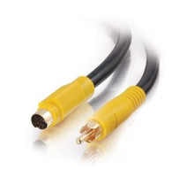 C2G  CG27965  27965                 12 ft. Value Bi-Directional S-Video To RCA Cable