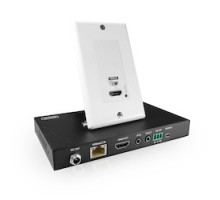 COMPREHENSIVE CONNECTIVITY  CHE-HDBTWP100K                 Pro AV/IT HDBaseT 4K60 18G Single Gang HDMI Wall Plate Extender Kit up to 230ft