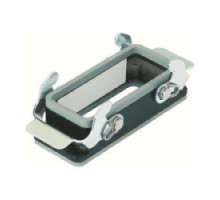 HARTING  09370100301  9370100301   Han M Housings: Han 10M Base Panel 2 Levers