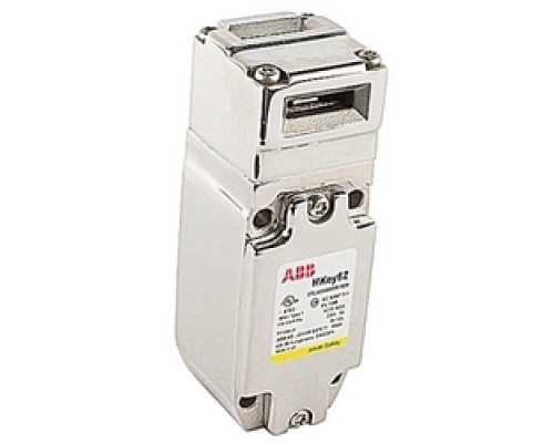 ABB  2TLA050005R1020   Tongue interlock stainless steel safety switch with NPT connector, 2 NC and 1 NO contacts and no key