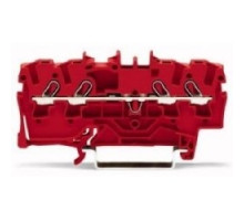 WAGO CORPORATION  2002-1403   4 COND THRU TERMINAL BLOCKS  12 AWG -22 AWG RED