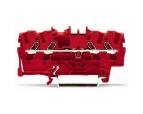 WAGO CORPORATION  2002-1403   4 COND THRU TERMINAL BLOCKS  12 AWG -22 AWG RED