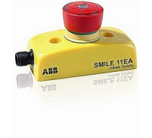 ABB  2TLA030051R0000   Emergency stop in Smile enclosure with 2 NC contacts, status LED in button, and a M12 5-pin male connector