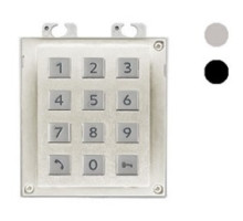 AXIS COMMUNICATIONS  01253-001  9155031                 2N IP Intercom Keypad, Nickel
