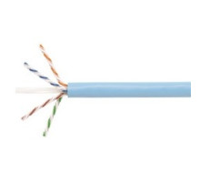 COMMSCOPE SYSTIMAX SOLUTIONS  760138602  1091B LBL C6A 4/23 U/UTP R3000                 Copper Cable, Category 6A, 23 AWG, 4 Pair, Unshielded, UTP, Solid Bare Copper Conductor, P/PVC, CMR, Riser Cable, Lt Blue Jacket, 3000Ft, Reels Only