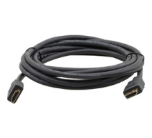KRAMER 97-0131003 C-MHM/MHM-3         HDMI M to HDMI M Ethernet Cable with Pull Resistant Connectors - 3’