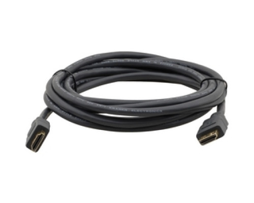 KRAMER 97-0131003 C-MHM/MHM-3         HDMI M to HDMI M Ethernet Cable with Pull Resistant Connectors - 3’