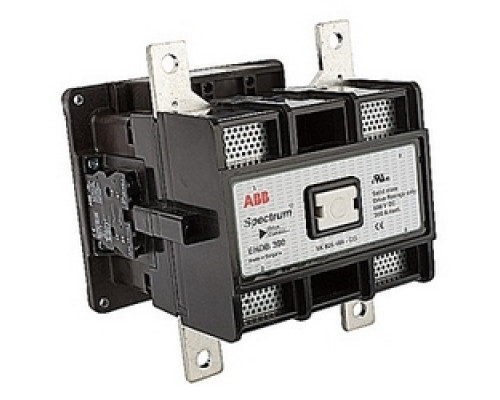 ABB  EHDB360C2P-1L   2 pole, 2 NO, plus 1 NO and 1 NC auxiliary contacts, 360 amp, DC drive, dynamic breaking contactor, with a 120V AC coil