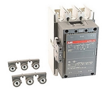 ABB  A260-30-11-34   3 pole, 400 amp, non-reversing across the line contactor with 208V AC coil and 1 NO and 1 NC auxiliary contacts