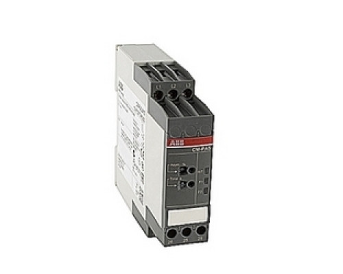 ABB  1SVR730774R3300   Phase unbalance and phase reversal monitor for 3 phase mains from 300 to 500 V AC, with DPDT relay output and 0.1 to 30 sec. time delay
