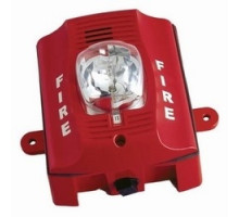 BOSCH SECURITY SYSTEMS  SS-P2RK                 Wall Horn/strobe, Outdoor 2-wire, Red