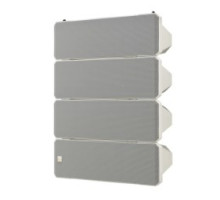 TOA ELECTRONICS INC  HX-7W                 Variable Dispersion Array Speaker, Weatherproof, Compact, 2-Way, 75 to 20000 Hertz, 8 Ohm, 100 dB, 497 MM Width x 274 MM Depth x 664 MM Height, Polypropylene White Enclosure