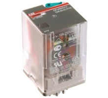ABB  1SVR405621R6000   Interface Relay without LED 2 C/O Contacts 250V/10A 48 V DC Coil