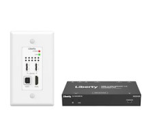 LIBERTY AV  DL-1H1A1UWP-H3                 18G Uncompressed HDMI 2.0 4K60 and USB 2.0 High speed extender set with client hub on both ends