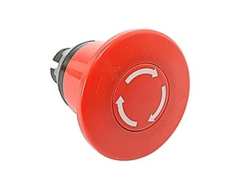 ABB  MPMT4-10R   E Stop Push Button 60mm Diameter Twist Release Red Non Illuminated