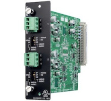 TOA ELECTRONICS INC  D-922E                 Digital Mixer Microphone/Line Input Module, 2-Channel, Removable Terminal Block, 20 to 2000 Hertz, 85 dB, 1.4