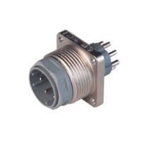 HIRSCHMANN  933699001   N11R BM FA S; Surface-mounted connector with flange, 11 contacts + PE, male, 5A 25V AC, 5A, 50V DC