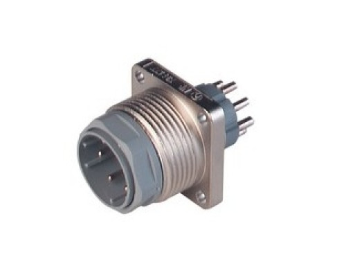 HIRSCHMANN  933699001   N11R BM FA S; Surface-mounted connector with flange, 11 contacts + PE, male, 5A 25V AC, 5A, 50V DC