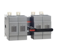 ABB  OS1200L03   3 pole, 1200 amps rated at 600 V AC, UL 98, open fusible disconnect switch for use with L fuse type
